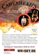 Cadenheads Whiskyforedrag i Sjølund Onsdag den 23. september kl. 18.00